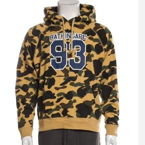 A BATHING APE Sports 1st Camo Printed Hoodie